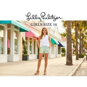Lilly Pulitzer Girls Mini Callahan Shorts Sz. 14